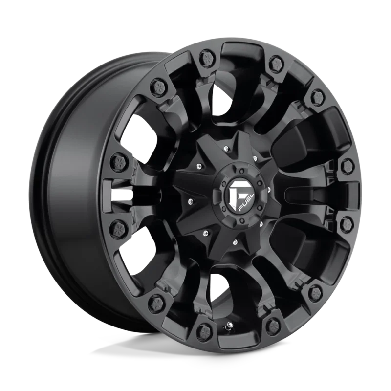1 Brand New Fuel Vapor D569 20x9 Matte Black Wheels