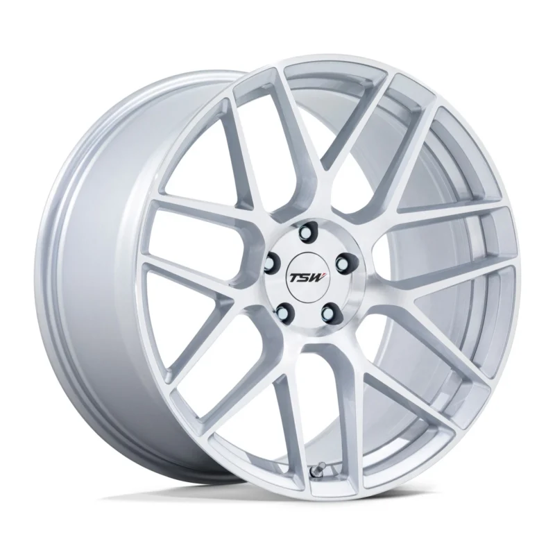 1 TSW Bathurst 18x8.5 Rotary Forged Silver Wheel