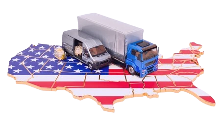 USA Delivery Map
