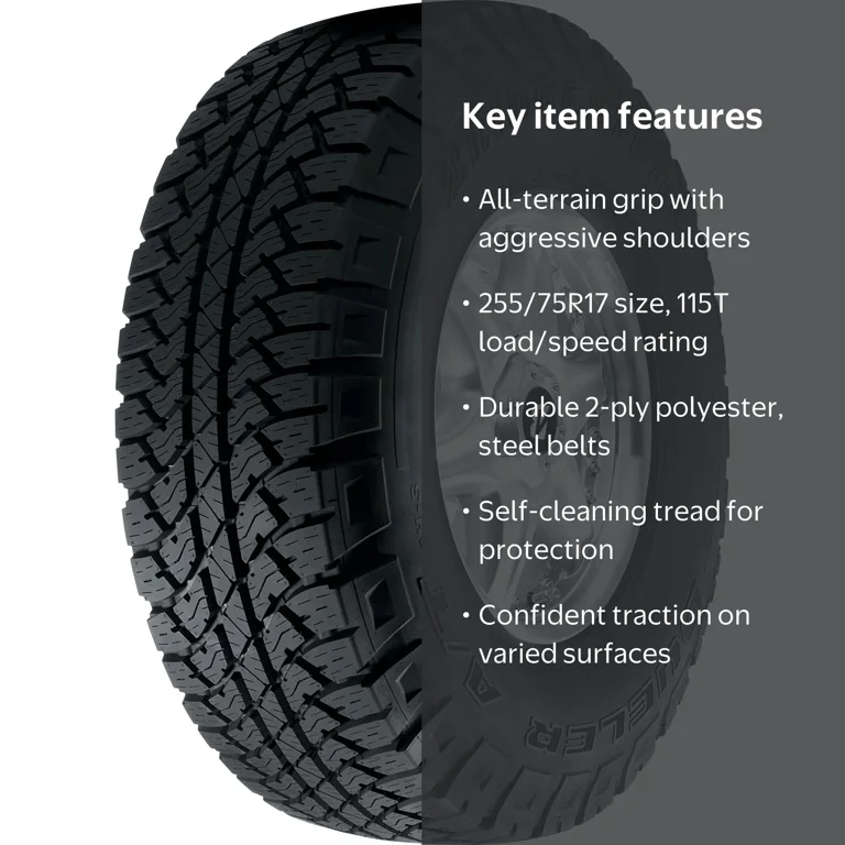 BRIDGESTONE 255/75R17 DUELER A/T RH-S LIGHT TRUCK