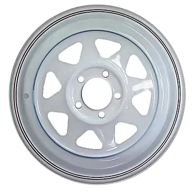 CARLSTAR 16X6 8on6.5 Carlstar 8 Spoke White WS F564 Wheel WHEELS
