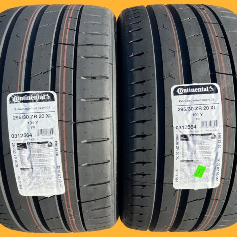 CONTINENTAL 295/30ZR20 XL EXTREMECONTACT SPORT 02 PASSENGER/CUV/SUV