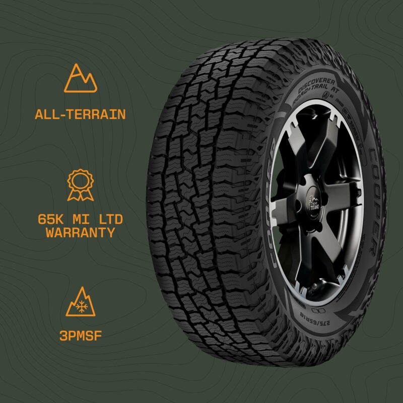COOPER 235/60R18 XL DISCOVERER ROAD + TRAIL AT LIGHT TRUCK