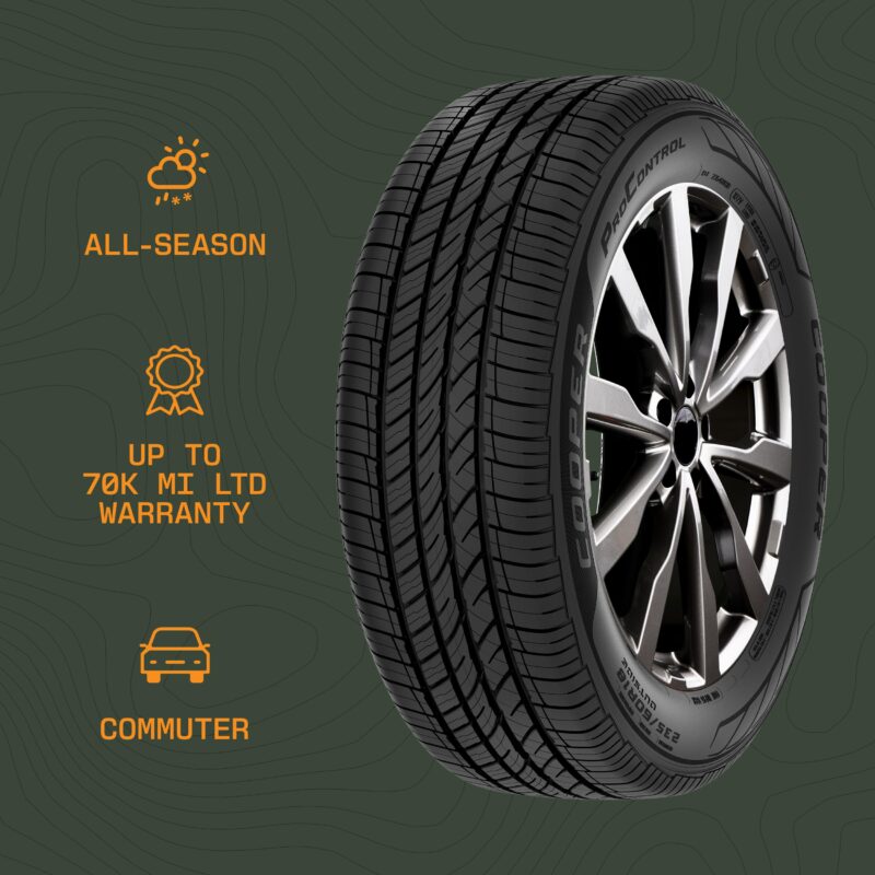 COOPER 255/45R19 XL PROCONTROL PASSENGER/CUV/SUV