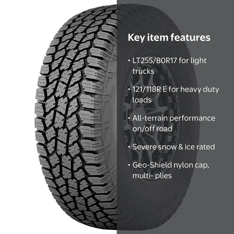 YOKOHAMA 255/75R17 GEOLANDAR A/T4 G018 LIGHT TRUCK