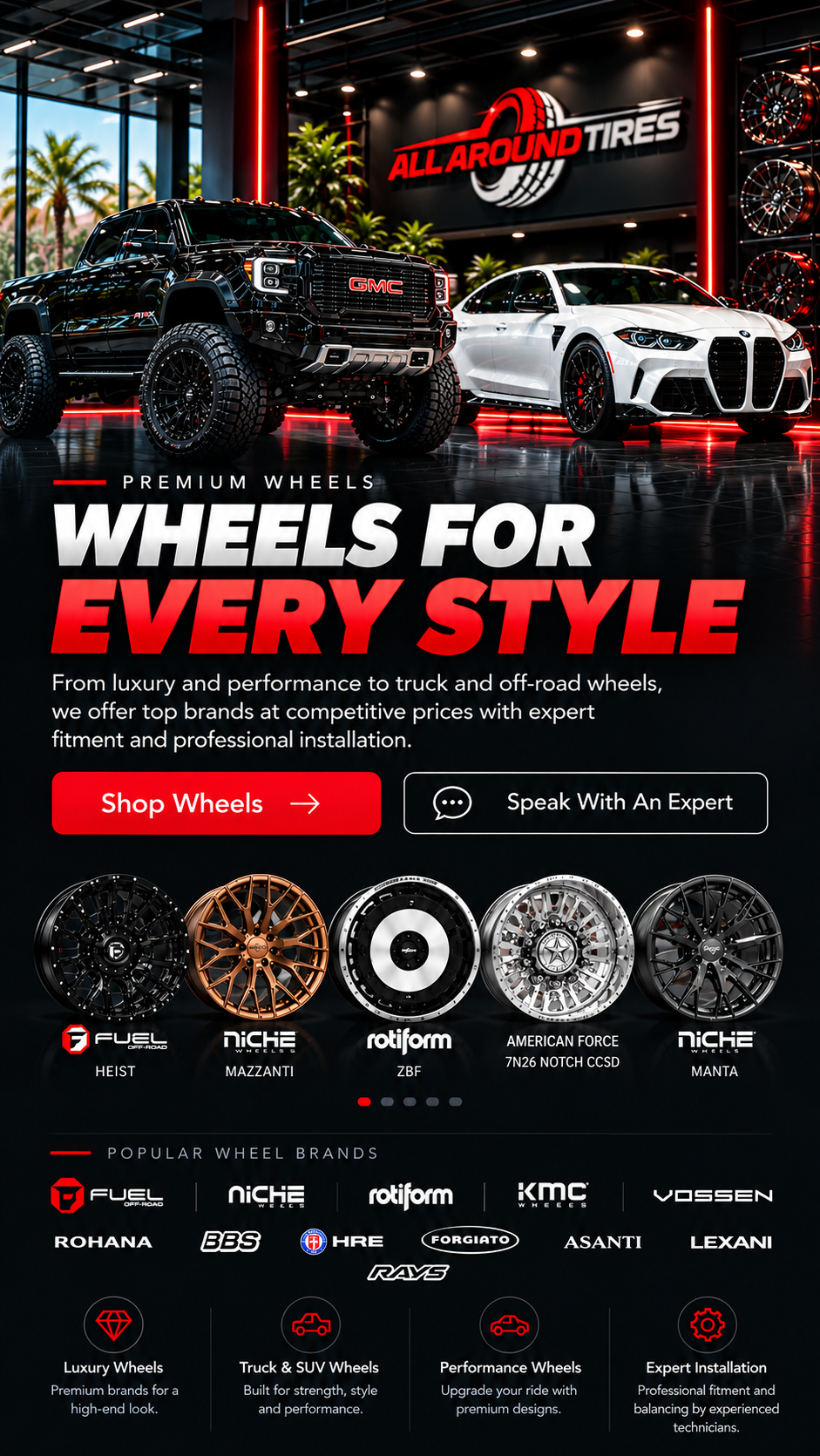 Premium Wheels for Every Style